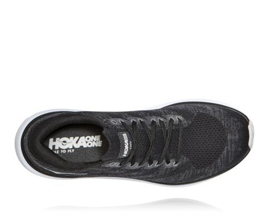 Chaussure Running Hoka One One Cavu 3 Homme - Noir/Blanche - EXF-973264